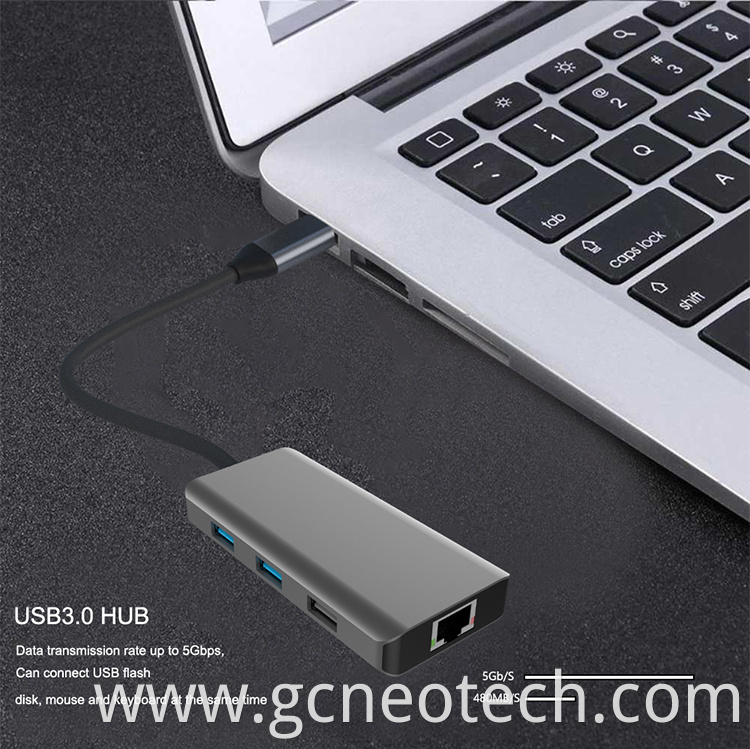 8-in-1 USB-C Multiport Docking Station